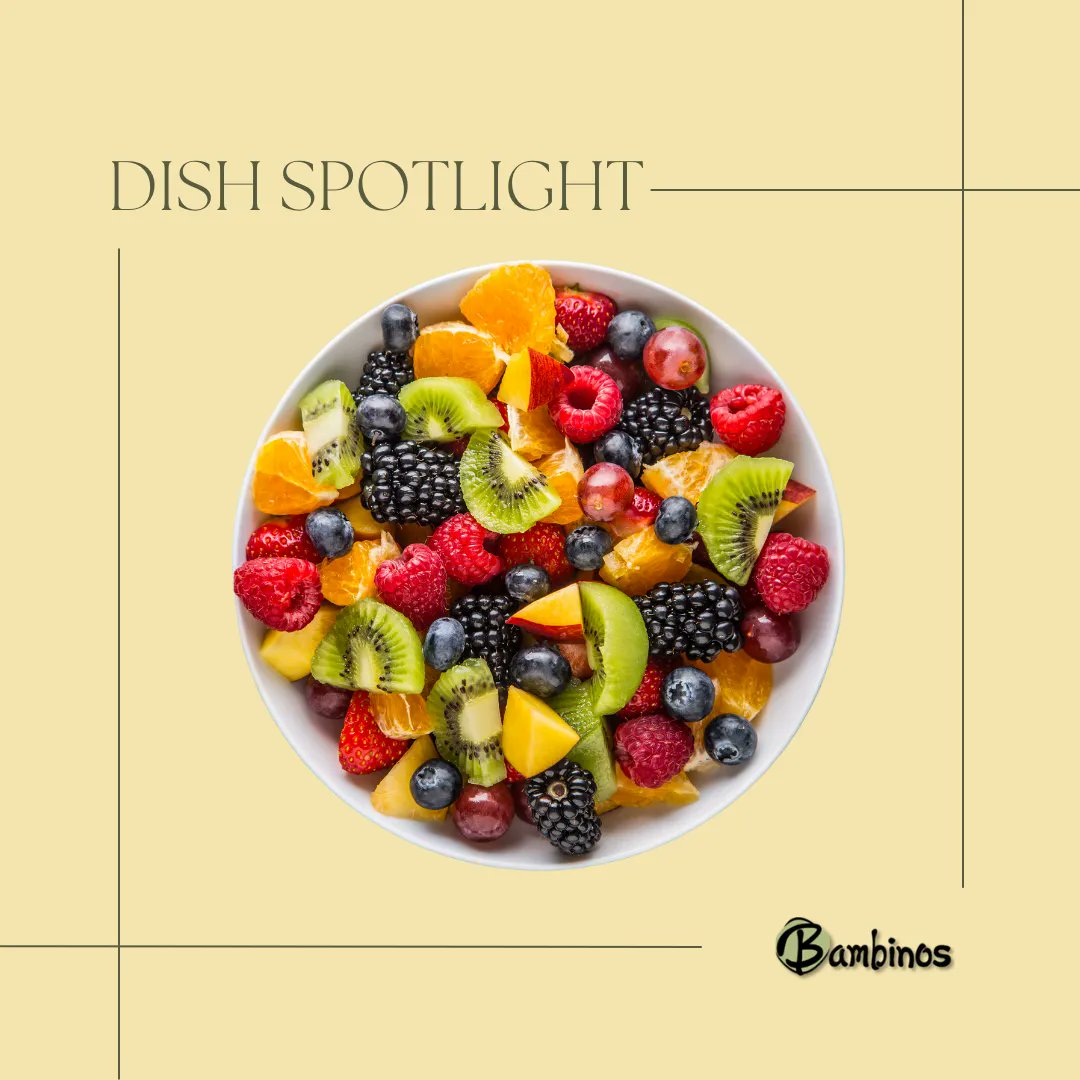 BambinosCafe's tweet photo. Are you in the mood for something fresh and sweet? 🍉

Our fresh fruit bowl has seasonal delicious fruits, perfect for days when you want a lighter option. 

#417land #417food #SpringfieldMo #bambinoscafe #italianrestaurant #italianrestaurantspringfield https://t.co/nJLoZu6v3c