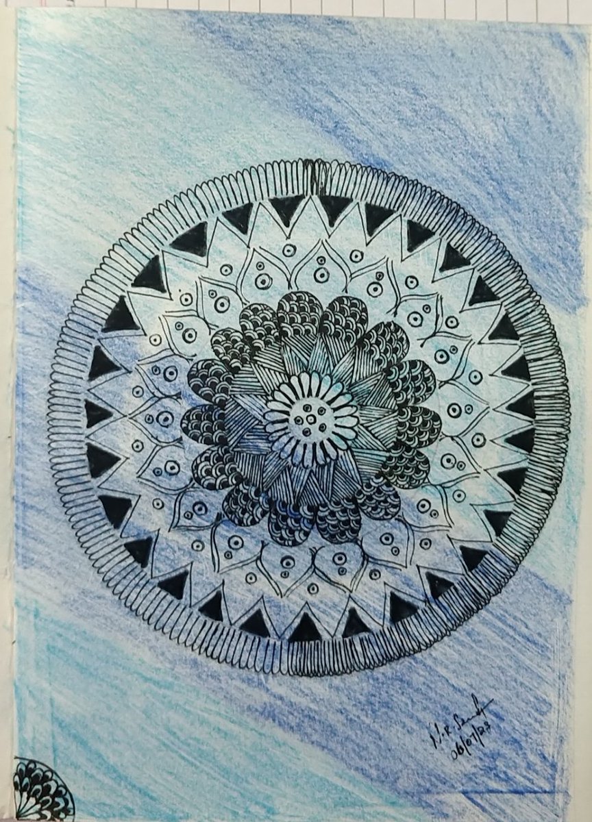 #mandalas #mandala #art #mandalaart #artist #zentangle #drawing #mandalalove #meditation #mandalaartist #sacredgeometry #love #mandalatattoo #instaart #artwork