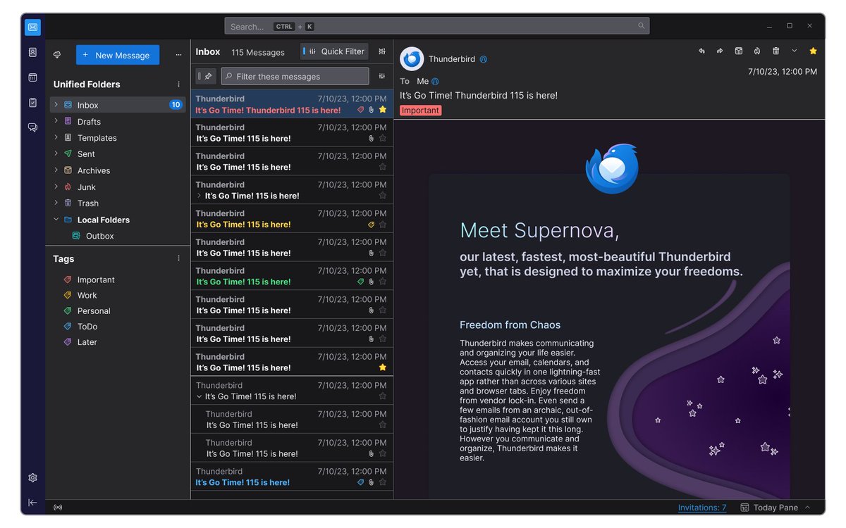 Thunderbird: Free Your Inbox tweet media