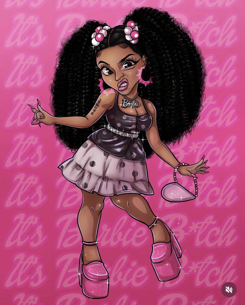 Barbie World” by Nicki Minaj \u0026 Ice Spice has entered the Top 5 most viewed  female rap videos of 2023., image size:828x1028
