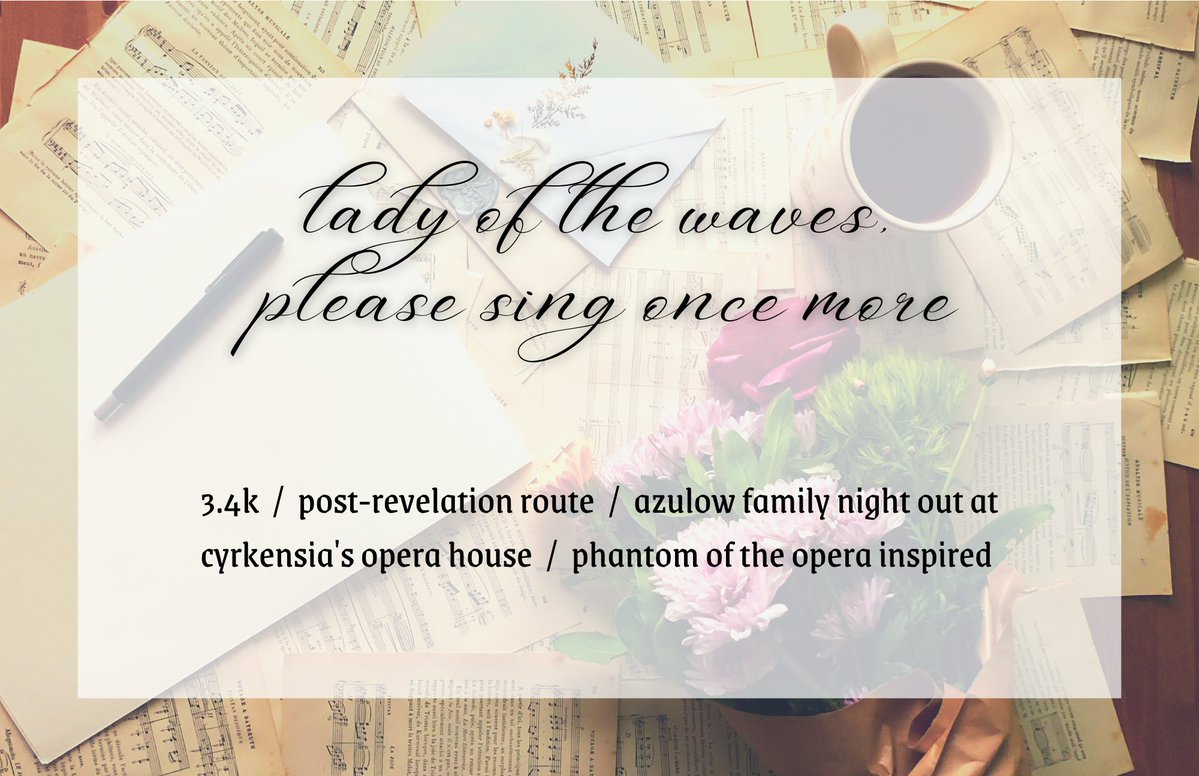 lululeighsworld's tweet photo. 🎶💙 primma donna your song shall live again 💙🎶

sharing my fic for @AzulowZine! I wish we saw Azura perform at Cyrkensia's opera house in Revelation, but now she can do so before her loving family!

ao3: https://t.co/i2UBggjsEe https://t.co/UVLCAaEgjn