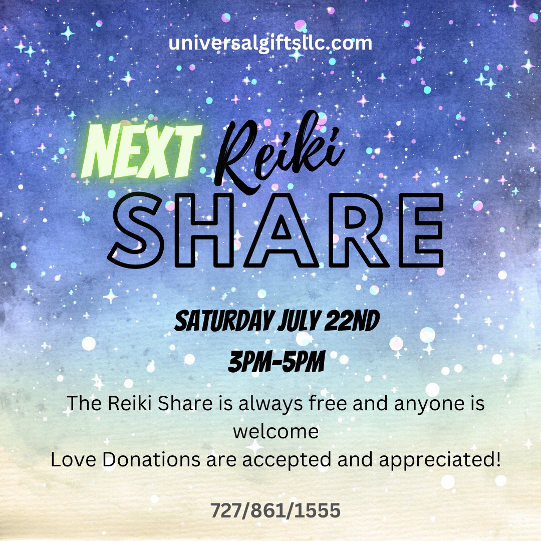 Come on out everyone is welcome! 13825 US 19, Hudson Fl 34667 #reiki #reikihealing #reikimaster #usui #energy #frequency #highervibrations #highvibration #highvibes #goodvibesonly #healing #holistic #holistichealing #metaphysicalshop #wellness #love #light #source #highangelic