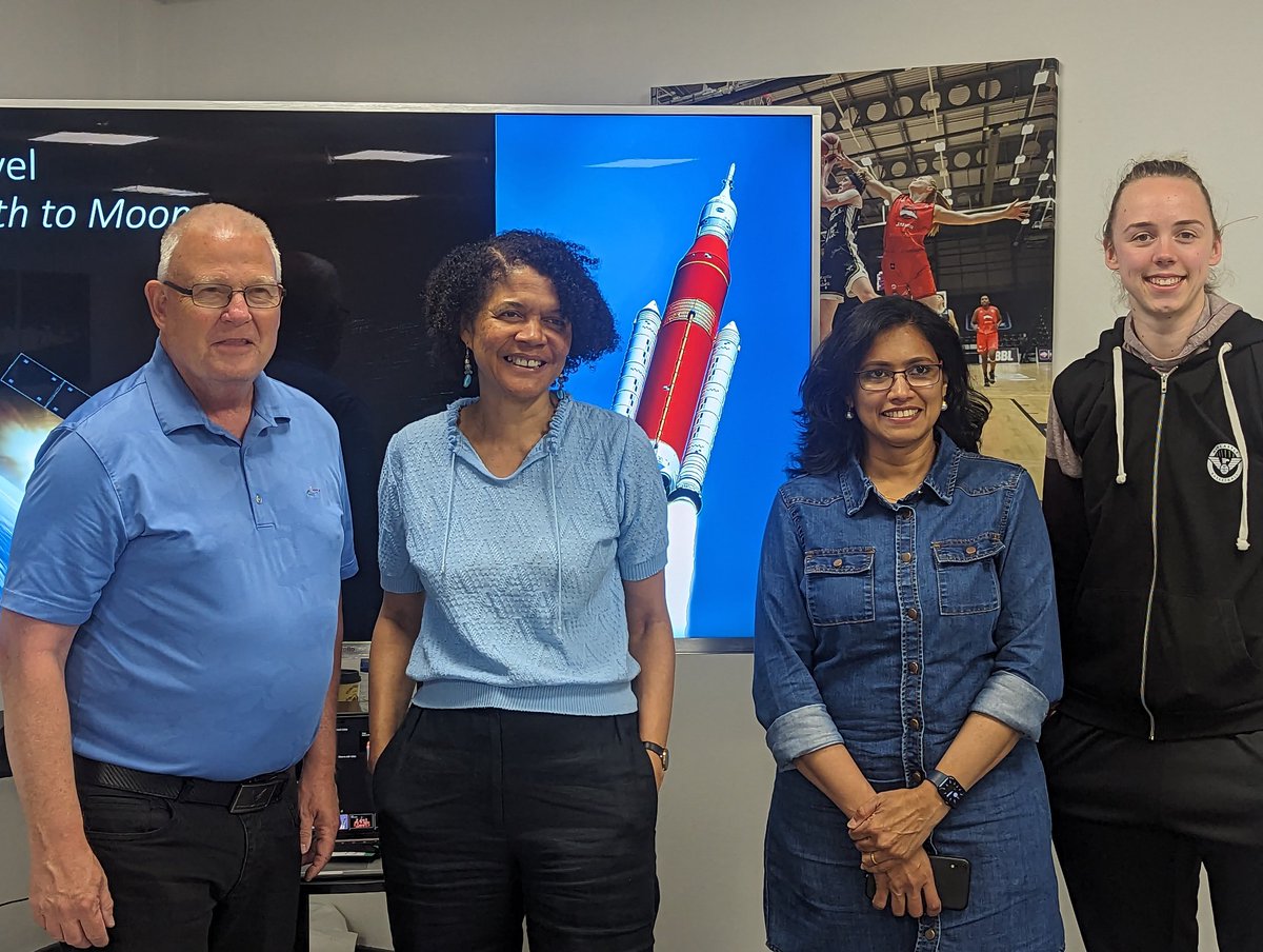 ChiOnwurah's tweet photo. Such a pleasure to meet Jim Christensen of @AldrinFamilyFdn all the way from Florida to #Newcastle @STEMFEST w his #GiantMarsMaps & amazing experience @NASA & in #Education inspiring local kids. Great to meet @NewcastleEagle #STEM team & Physicist @JunaSathian too #Stemfest23 https://t.co/xkuEeZ11Ub