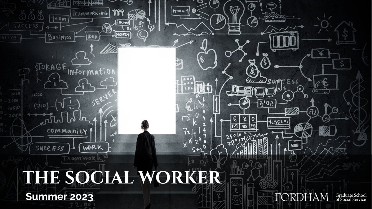 The Summer 2023 edition of The Social Worker dives into stories that showcase social work's profound impact and the incredible accomplishments of our students, faculty, and alumni. These narratives exemplify the transformative nature of the profession: bit.ly/44bHPfv