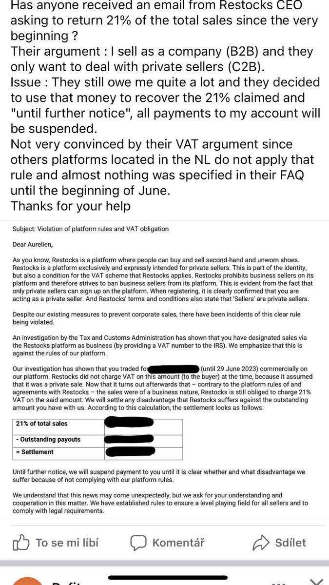 The downfall started #restocksgate