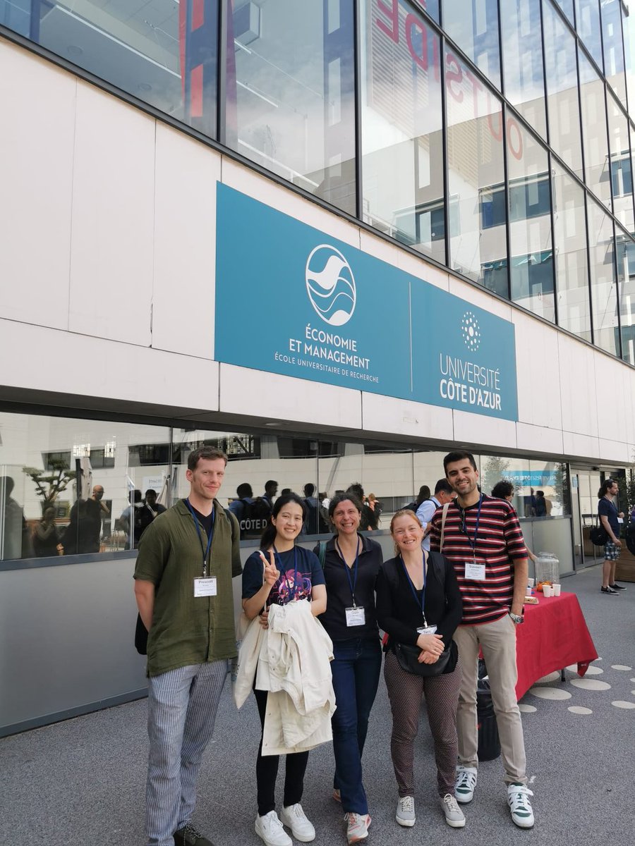 Sia_Mohades's tweet image. It was an honour to present our recent working paper in the conference of society for computational economics in Nice, France. 

📸 Representing @UniLUISS &amp;amp; @MaastrichtU in the prestigious #CEF2023.