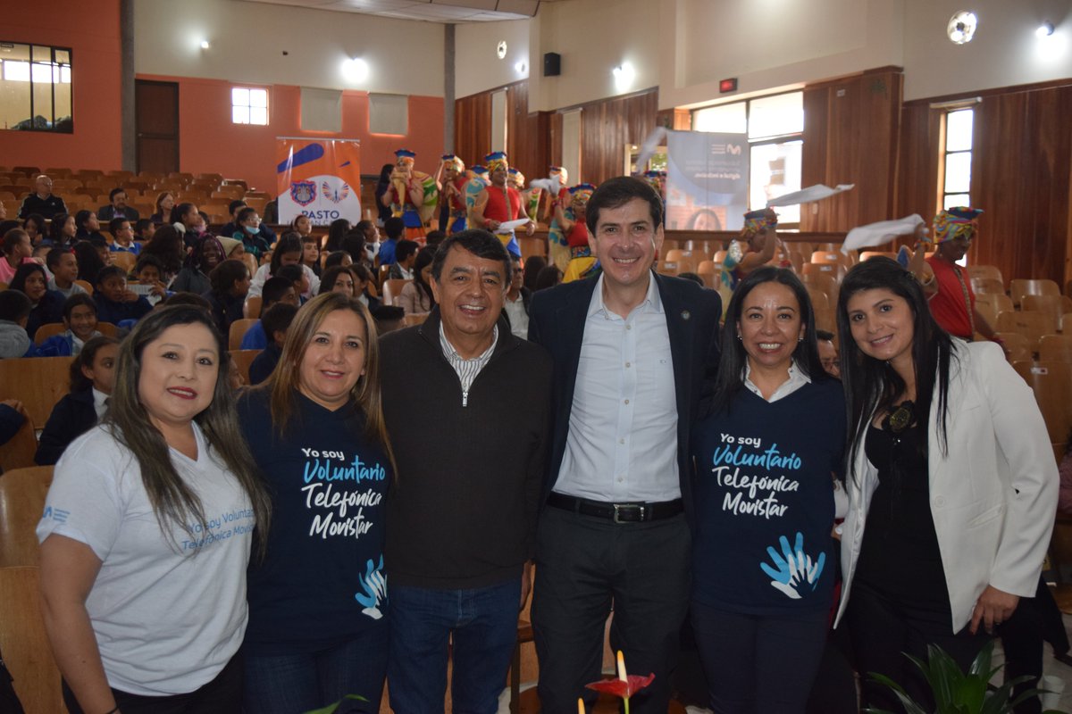 🤩💙 Hoy realizamos la entrega de infraestructura tecnológica a 9 instituciones educativas en Pasto, Nariño, promoviendo la inclusión digital e impactando a más de 3.400 niños y niñas, con educación digital de calidad. ¡Juntos Contruimos País!  🇨🇴💙  <a href="/ProFuturo_/">ProFuturo</a>
