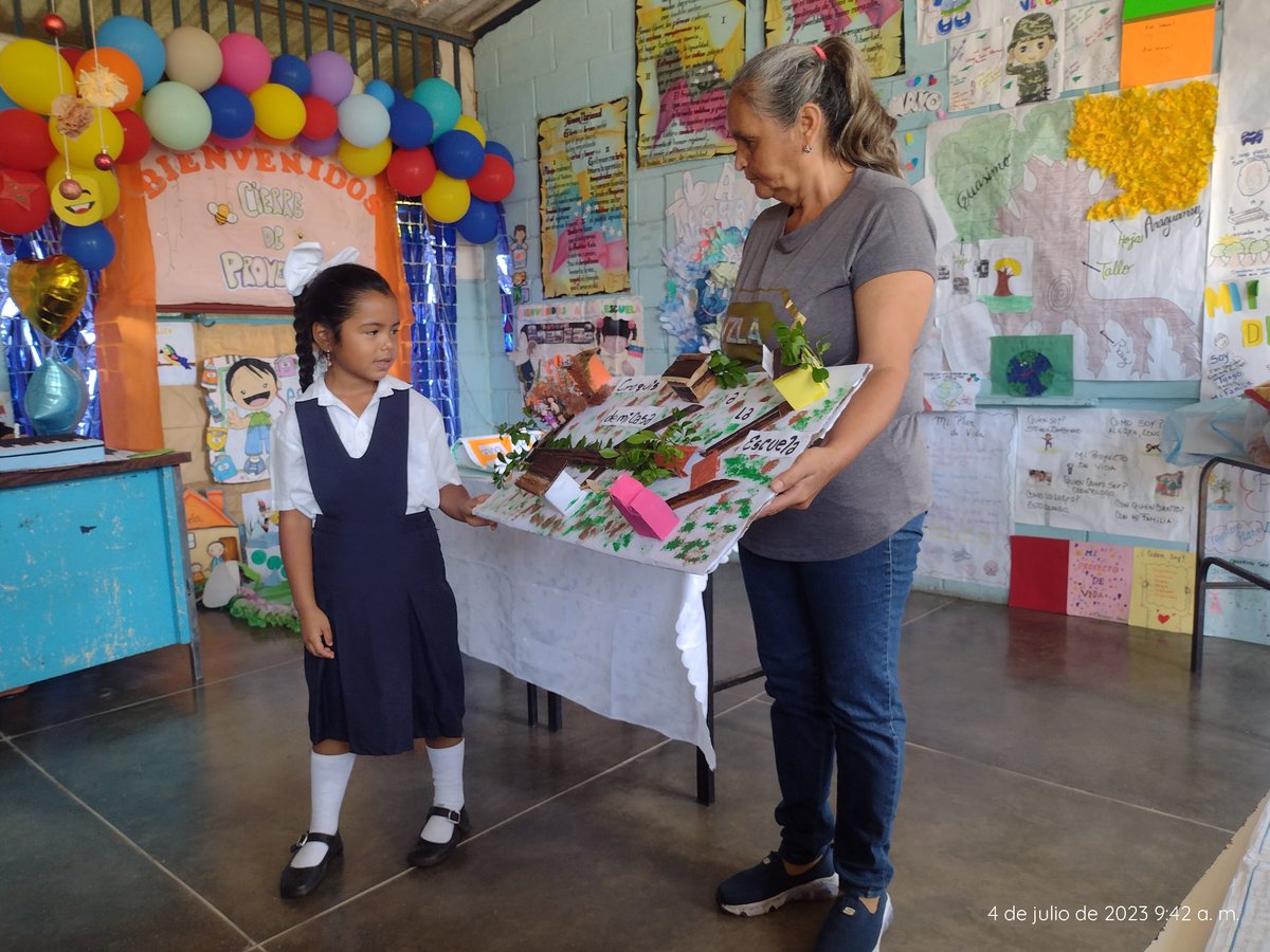 Cierre de proyecto de 2do. "A" en <a href="/EBAbejal/">EB EL ABEJAL</a> Municipio <a href="/GuasimosCra/">Guásimos CRA</a> Estado @ZonaEducTachira <a href="/Crazet2011/">Crazet2011</a> <a href="/Berzabethg1/">Berzabethgandicaoficial</a> @MPPEDUCACION