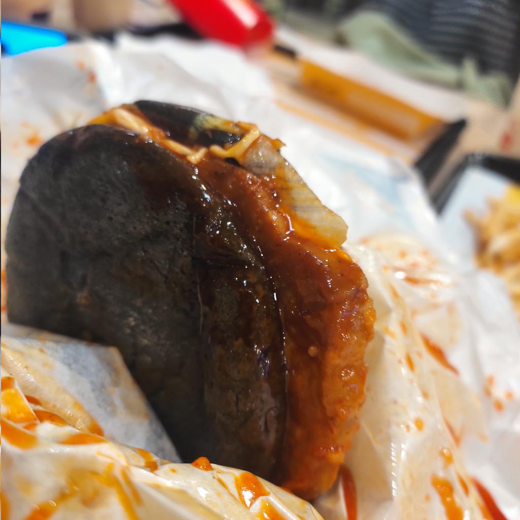ayuross74's tweet photo. Late night guilty pleasure. Green tea Choc McFlurry and  Sweet &amp; Spicy Beef K Burger 😋
#McDonalds #icecream https://t.co/Eqm7GjDGFV