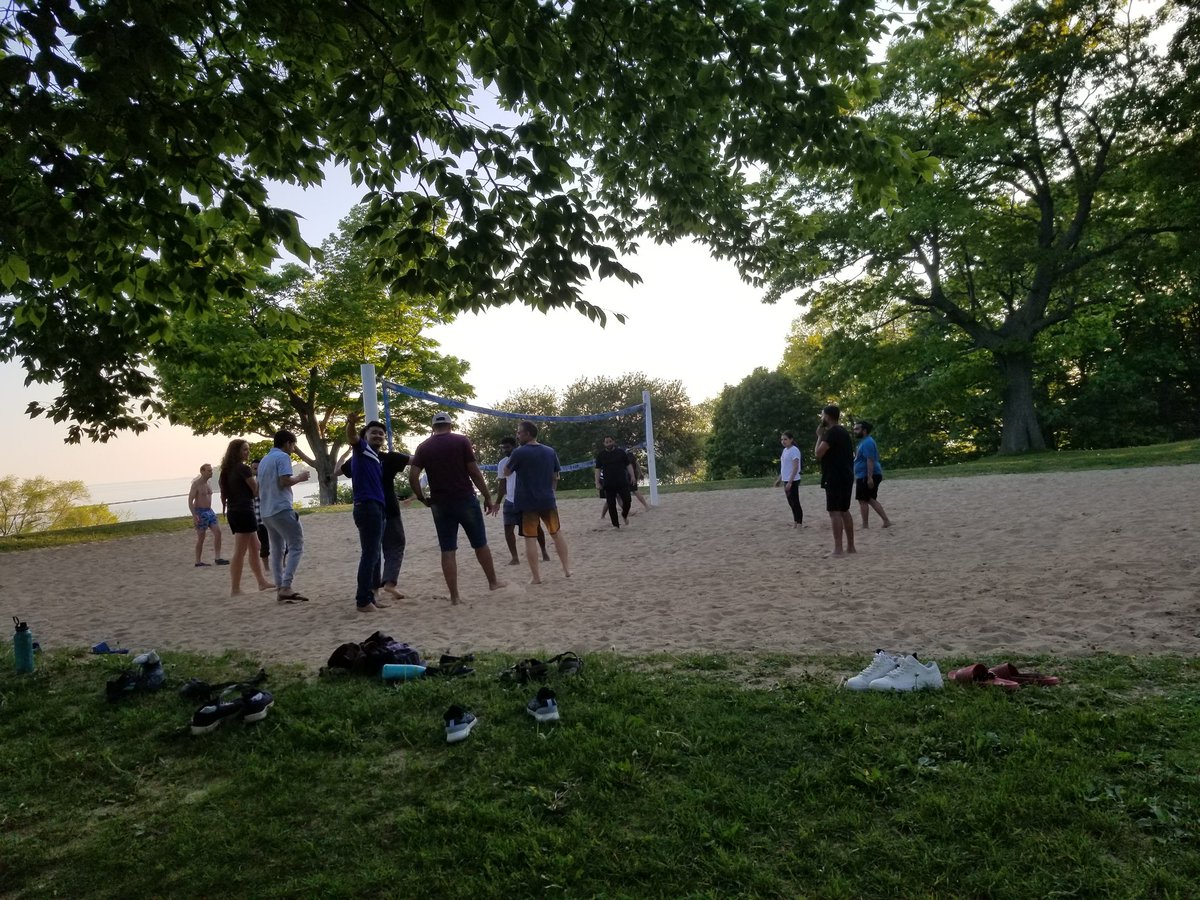 BBQ_Committee's tweet photo. Thursday, June 6, 5pm: Volleyball and Swimming again today, Lake Ontario Park. Dress accordingly. Water shoes recommended.#KingstonOntario https://t.co/SvAnYXPhi9