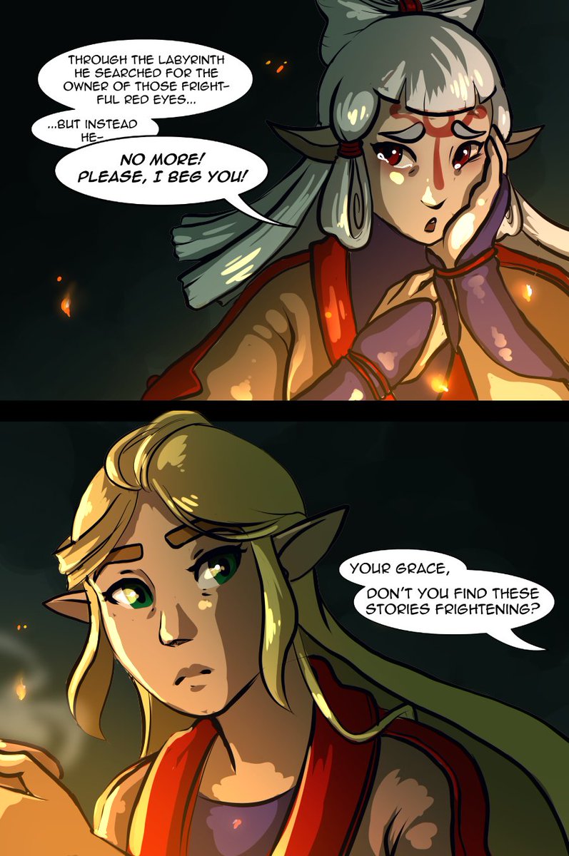 HollyAndThorn's tweet photo. U get gamer points if u know what she's referencing in the story #totk https://t.co/q0WRH57PuM