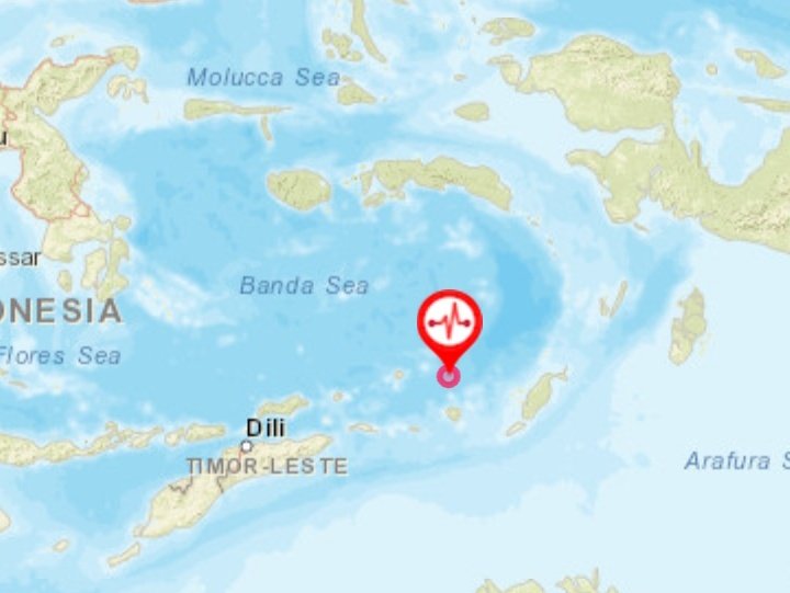 Gempa Mag:6.0, 07 Juli 2023 00:13:19 WIB, 207 km Baratlaut TANIBAR. Kedalama :162 Km