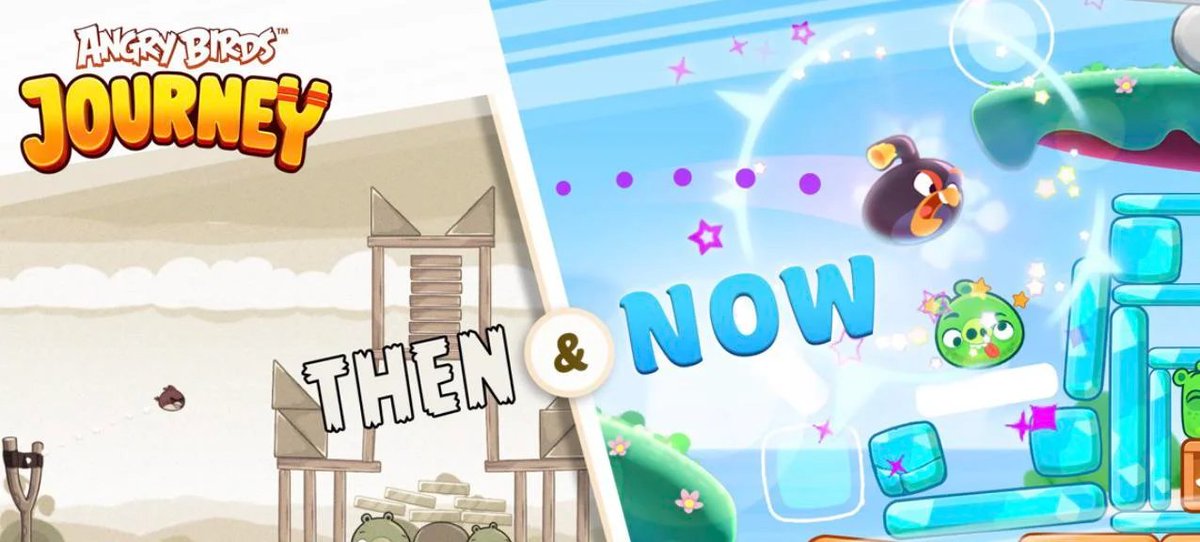 awutik's tweet photo. Angry Birds Journey makes me feel so mocked and insulted. I'll explain why (1\4) ⬇️
#NotMyAngryBirds #DoBetterRovio #BringBack2012 #RespectTheClassics https://t.co/ZJKDZbC5vd