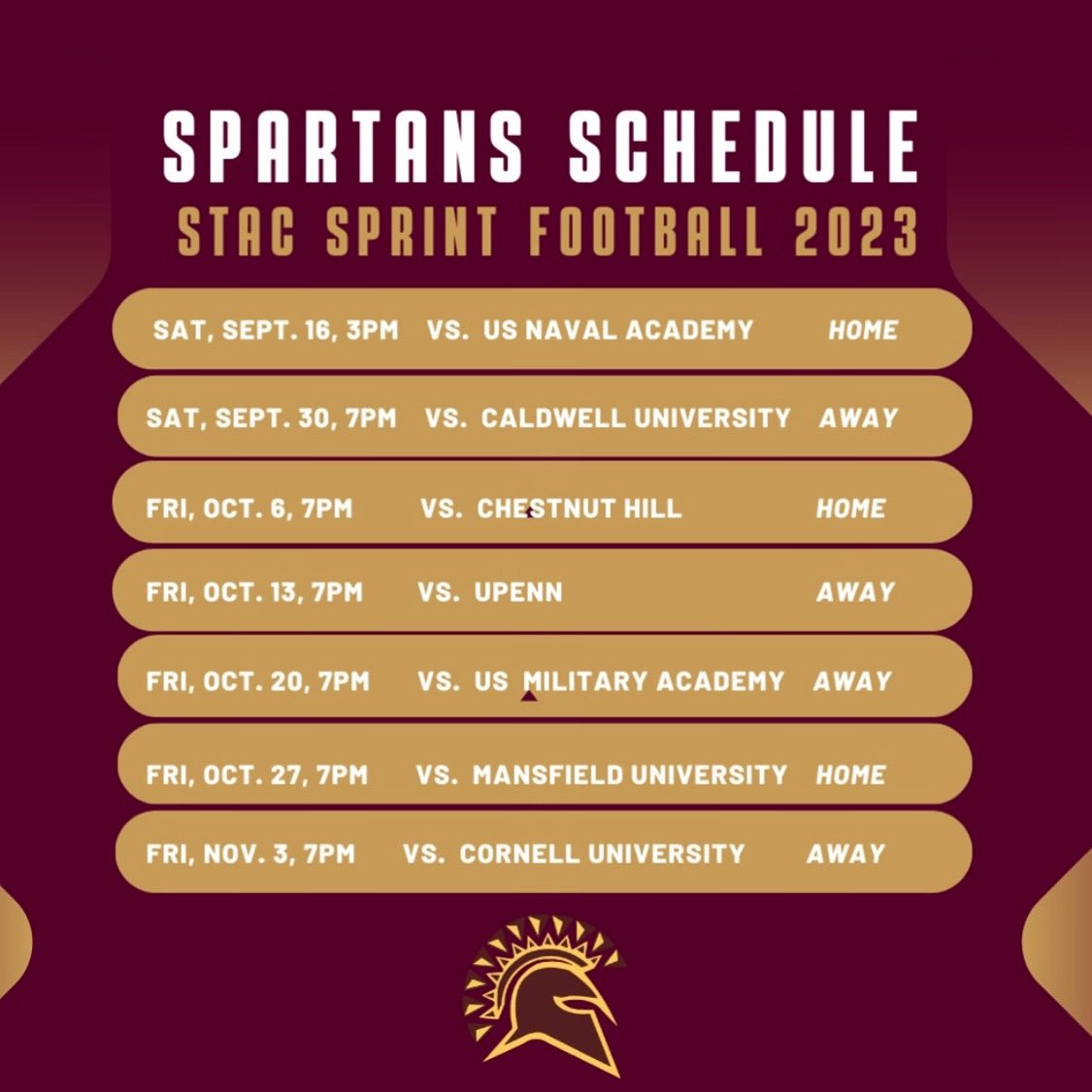STACSprintFB's tweet photo. WHO’S READY?🏈💪⚔️ #STACdUp https://t.co/R3a7dqN2N1