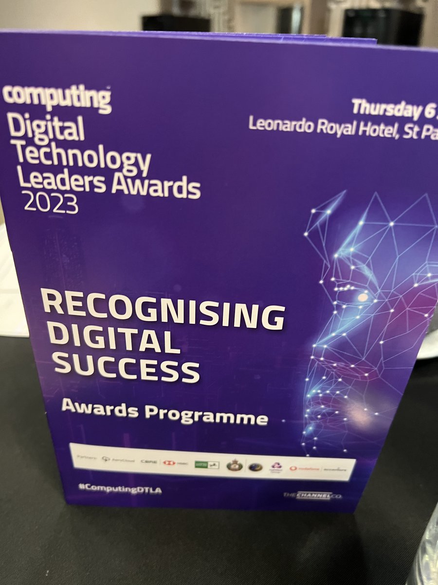 DrRAD's tweet photo. Excited to be here representing @C2AI1 (C2-Ai) at @Computing_News Digital Technology Leaders Awards, showcasing our work in driving down waiting lists in our partner hospitals by stratification of the elective waiting list.  Good luck to all!

#ComputingDTLA #electiverecovery #AI https://t.co/b8acmO07Us