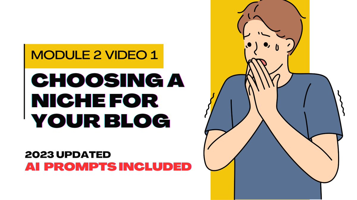 ProjectBloggin's tweet image. Tweet Storm 2.1 - Choosing a Niche for Your Blog. 
Read the tweet storm below 👇.
Checkout my YouTube Channel If you want to watch the detailed video format of this Tweet Storm.