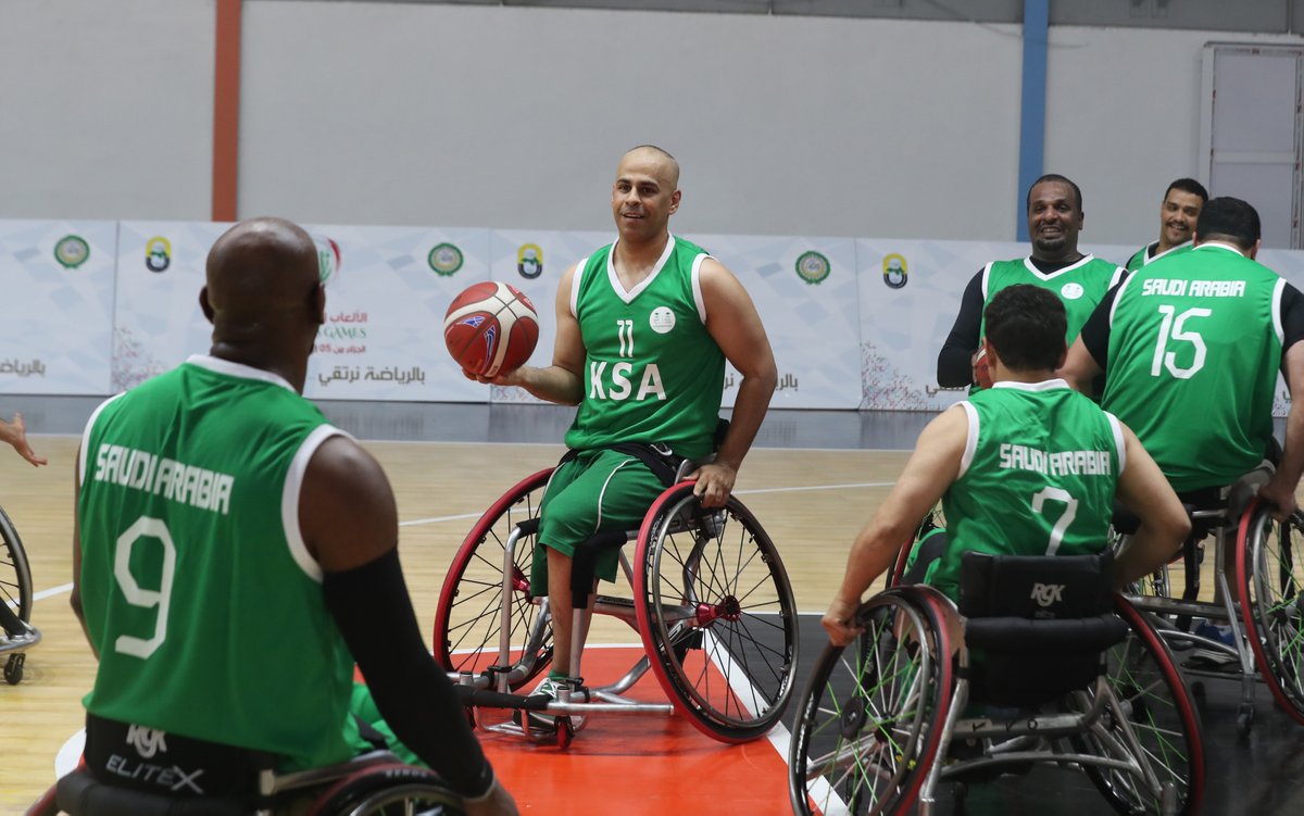 TeamSaudi's tweet photo. 🏅| #الألعاب_الرياضية_العربية15
🏀| كرة السلة على الكراسي 🧑‍🦽

ـ 🇸🇦 السعودية 🆚 ليبيا 🇱🇾
ـ          72             27

نهايـة الــمــباراة 🔚

ألــــــــــف مــــبروك يا أبــطال 👏💚 https://t.co/gpbQJzOgux