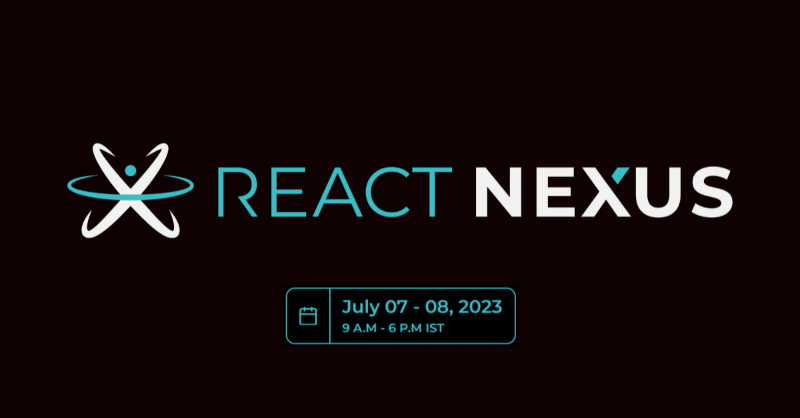 TechDogs_Inc's tweet photo. Looking to upskill in #React? Come to #ReactNexus on 7th July for two days of nonstop #ReactJam! Experience advanced React workshops, meet the brightest minds in the community &amp; learn how to navigate the #ReactUniverse better. Learn more. https://t.co/z3fDnYQ4XD

#event