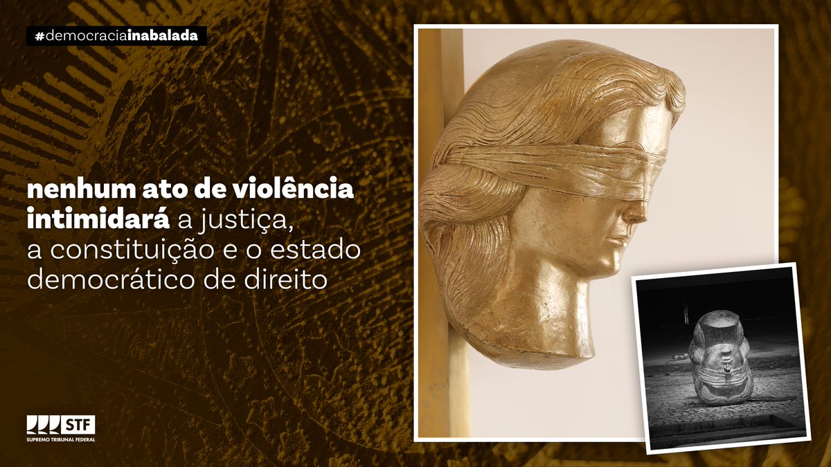 trtsp2's tweet image. Atos antidemocráticos não são capazes de enfraquecer as instituições. #DemocraciaInabalada

#Brasil #Sociedade #Democracia #Cidadania #STF #STJ #TRT2  #PoderLegislativo #PalácioDoPlanalto #PoderExecutivo #PoderJudiciário  #TrêsPoderes #Todas #Todos #TRT2Acessível  #PraCegoVer