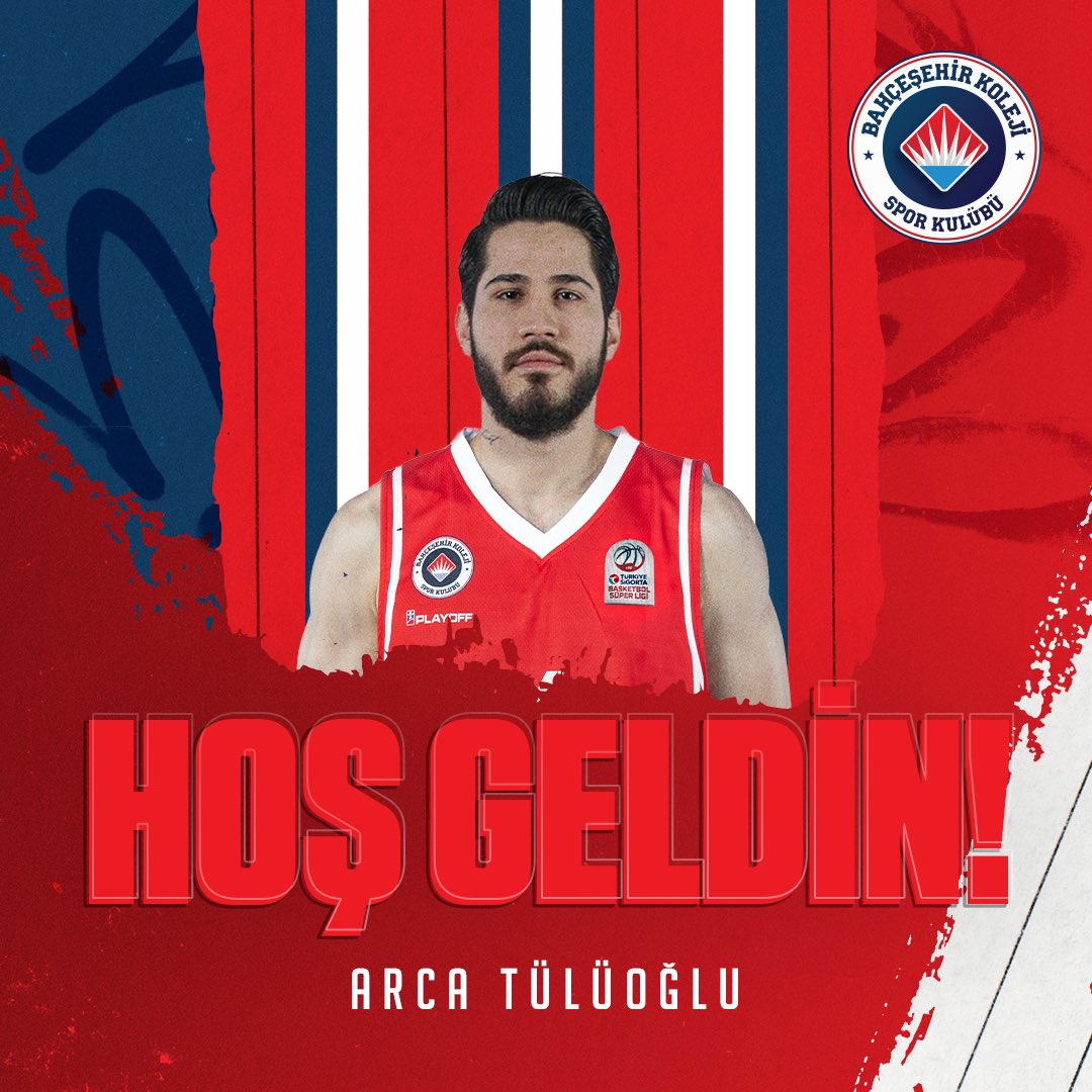 BKBasketbol's tweet photo. ✅ Arca Tülüoğlu, Bahçeşehir Koleji'nde!

🤝🏻 Son olarak Denizli Basket forması giyen 1997 doğumlu oyun kurucuyu renklerimize bağladık.

🙋🏻‍♂️Ailemize hoş geldin, @arcatuluoglu !

❤💙 #FlyHighTogether https://t.co/IQi9vbSfQb