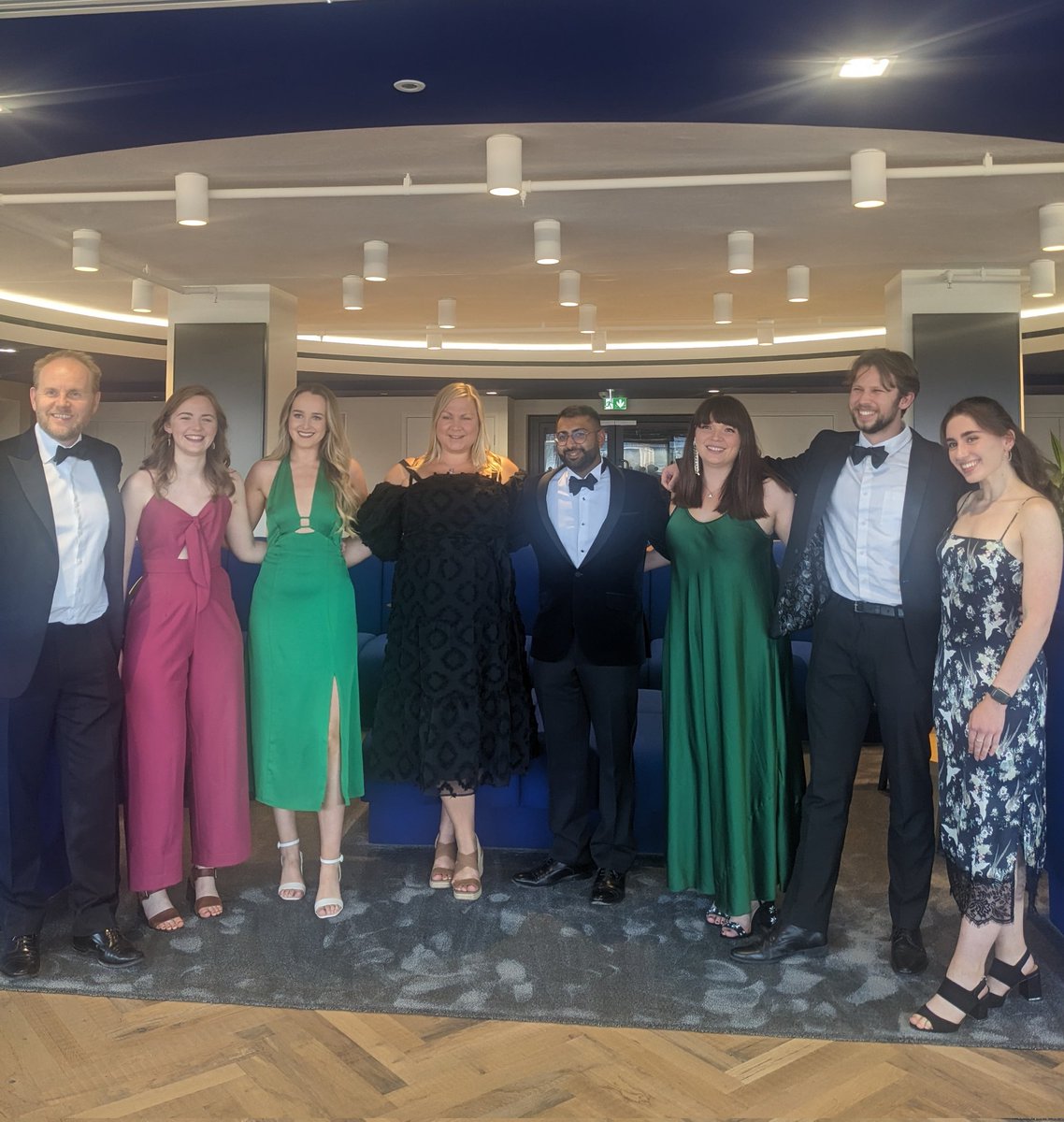 Hanover team suited and booted for Communique #cxhealth <a href="/hanovertweets/">Hanover Comms</a>