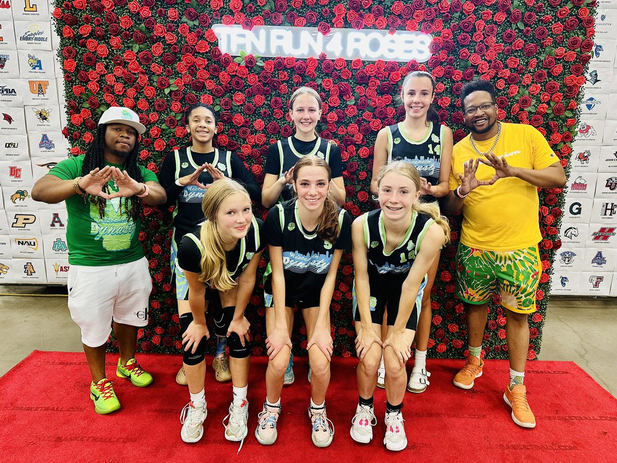 Run4Roses- MO Stingers def WI Dynasty 42-39 
Avalyn Albrecht 14pts 4reb 2stl 1blk
AJ Vogler 13pts 1reb 1ast 1stl 2chrgtaken 
Kennedi Harden 5pts 5reb 5ast 2stl 
Maren Johnson 3pts 4reb 1stl 
Bailee Parker 2pts 9reb 1ast 1stl 2blk 
Maddie Medema 2pts 3reb 1ast 1blk