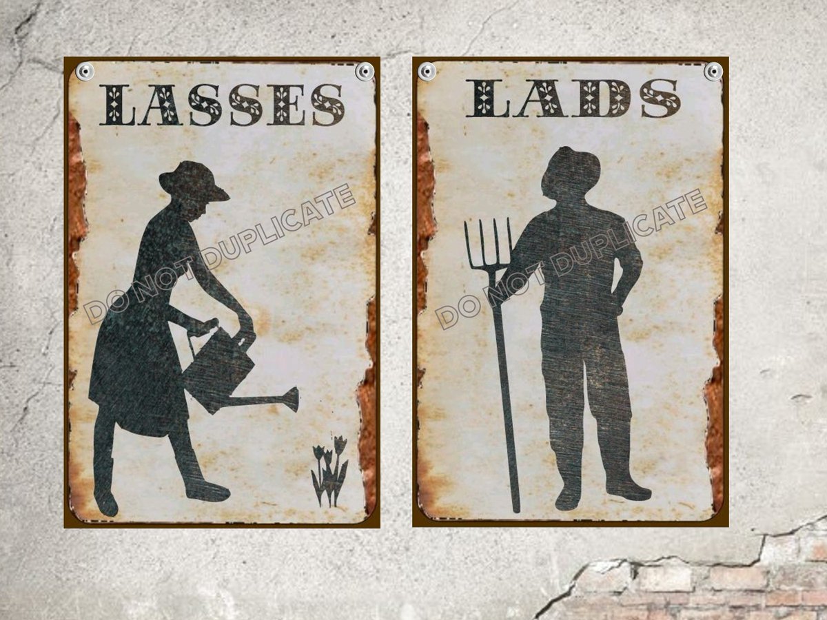 PalacePainted's tweet image. Bathroom Signs Farmer Styled Farmhouse Bathroom Decor tuppu.net/816bf37e #Etsy #kitchenconnection #LadiesAndGents