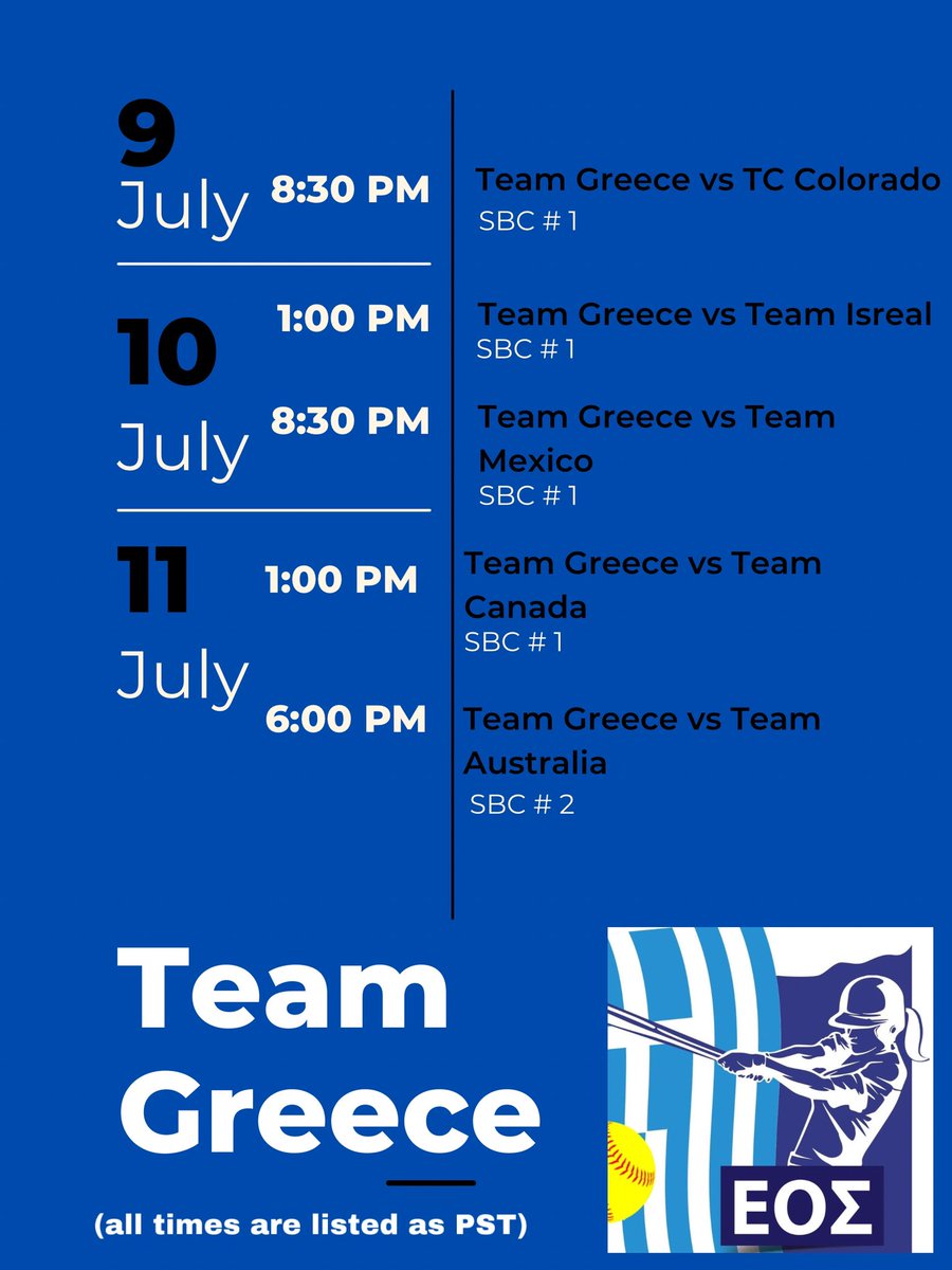 Hellas Softball National Team tweet media