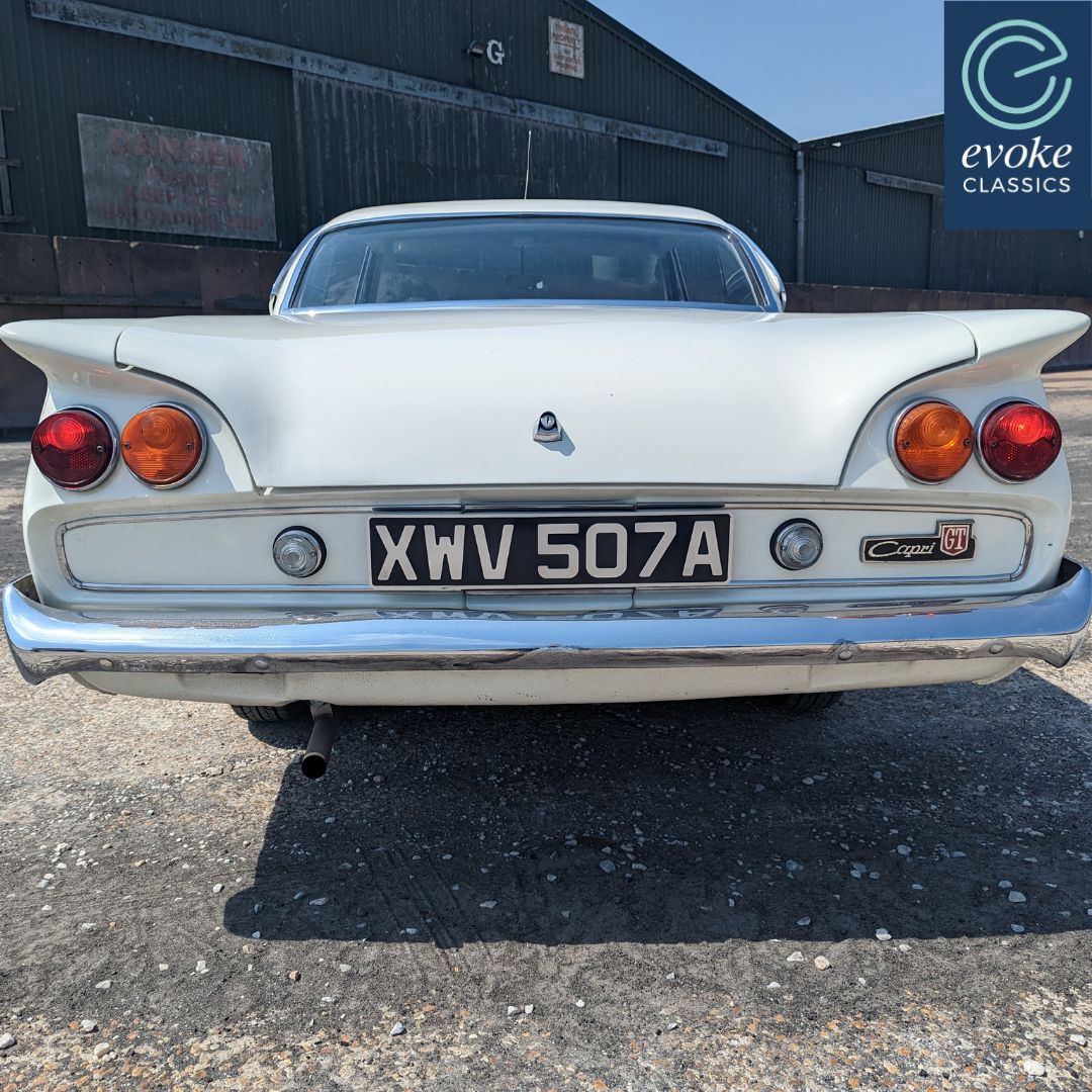 EvokeClassics's tweet photo. LIVE AT AUCTION
1963 Ford Consul Capri GT
https://t.co/6kb4TkAV2D
+ Part of the Moran Collection
+ Full restoration
+ Interior by Aldridge Trimmers
+ Converted to Alternator
+ Stage 1 pre Crossflow engine
+ Less than 50 believed to be left!
#FordConsulCapriGT #CapriGT https://t.co/LAnBcfsr7L