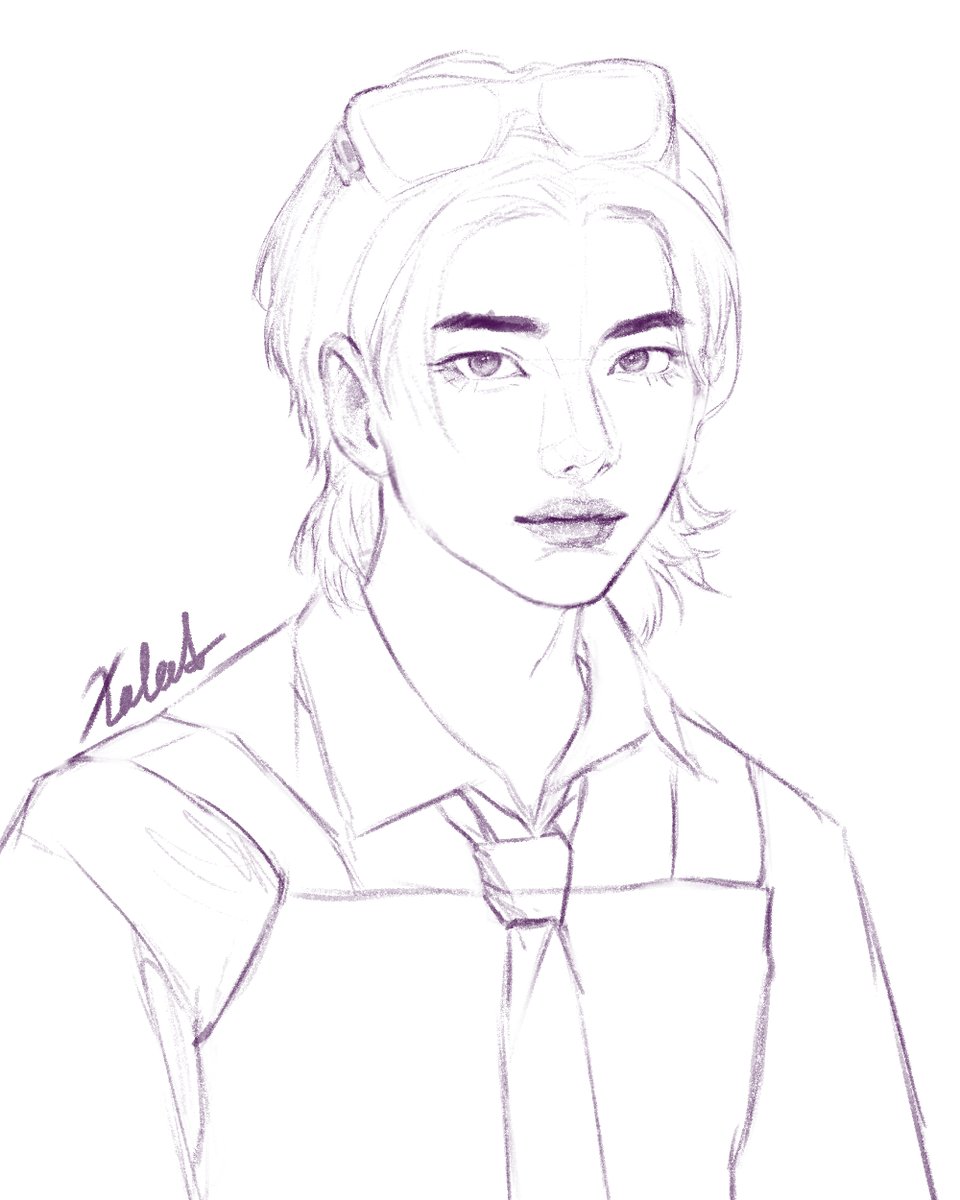 xaleea_'s tweet photo. im not letting this hyunjin doodle rot like the rest, a cleaned up sketch will do for now

Hyunjinnie🥟✨ https://t.co/FX5rniGLdi
