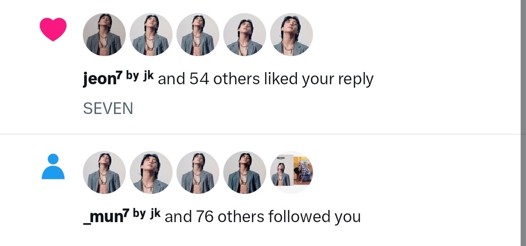 SEVEN CULT FOLLOW SPREE!

reply with your username and follow whoever likes it! Let's help each other grow and be moots!  

rt/like to spread this!!