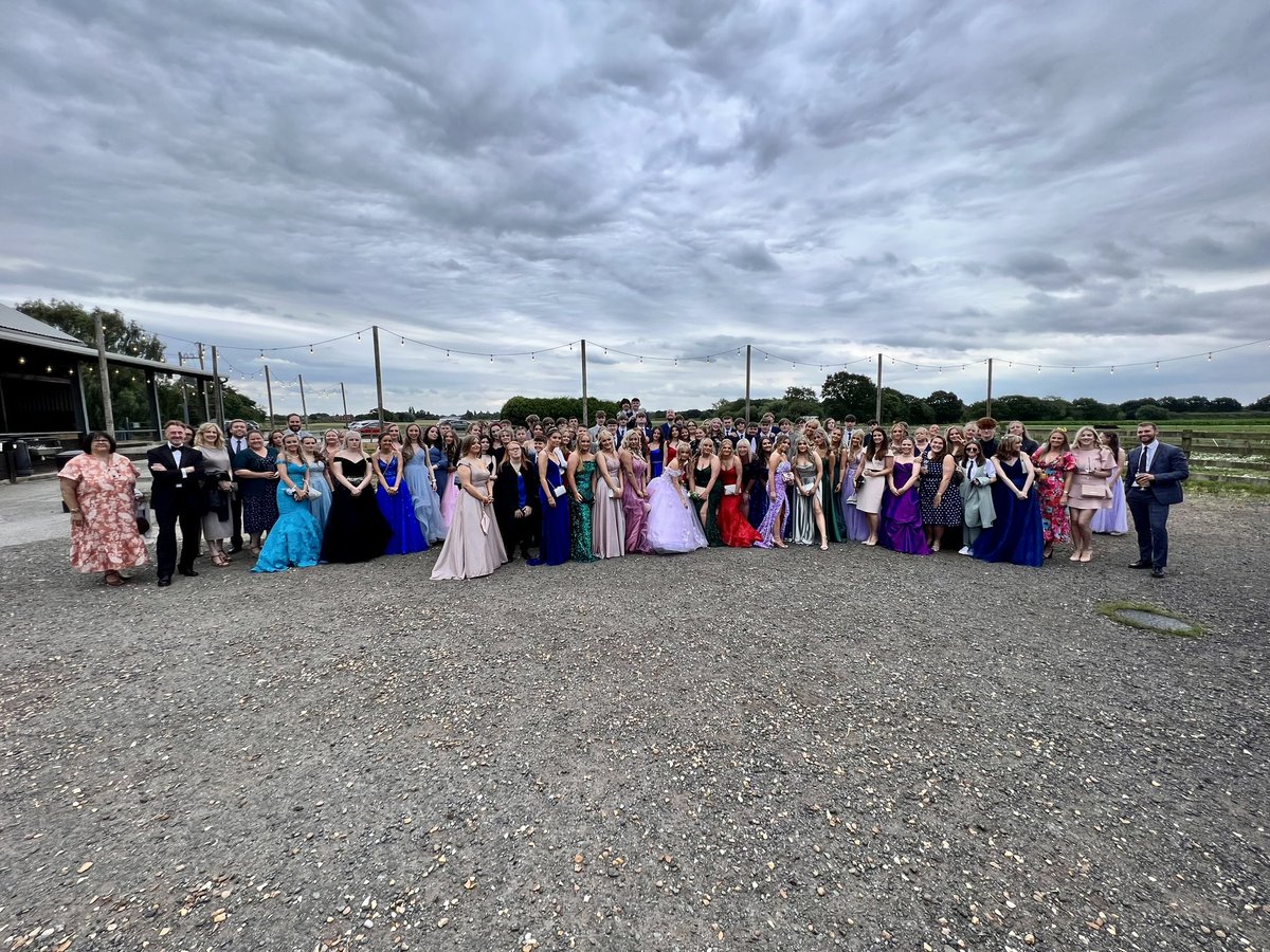 Grange_School's tweet photo. Class of 2023 are looking fantastic at prom this evening. Let the fun begin! #prom #hayloft #letthefunbegin https://t.co/lX5QdeTW1l