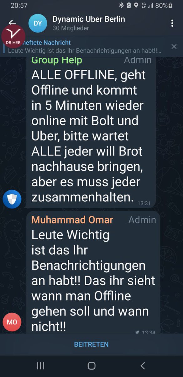 Berlin_Cab's tweet photo. Neues aus dem Mietwagen-Chat!
So erzeugen #Mietwagenfahrer eine künstliche Knappheit an #Mietwagen, was zufolge hat das die Fahrpreise bei #Uber & #Bolt um ein vielfaches in die Höhe steigen. Der Dumme ist hier wiederum der Fahrgast. #Pricesurge #SupportTaxi 💛 https://t.co/pCfv7YHysD