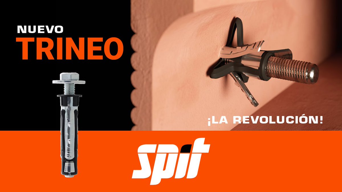 La revolució! Nou TRINEO l'ancoratge multimaterial d'alt rendiment.

👇👇👇
youtu.be/Hi_bPE9d0Bk

-Ancoratge mecànic per a càrregues pesades amb ETA.

-Fiable, segur, patentat, ràpid i fàcil d'instal·lar

#NeverStopBuilding #Spit #anclaje #ITWConstructionIberia