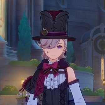dailyftwins's tweet photo. Lyney in game is so cute i love him!! 🥹🥹 https://t.co/tEj8nCqoQ7