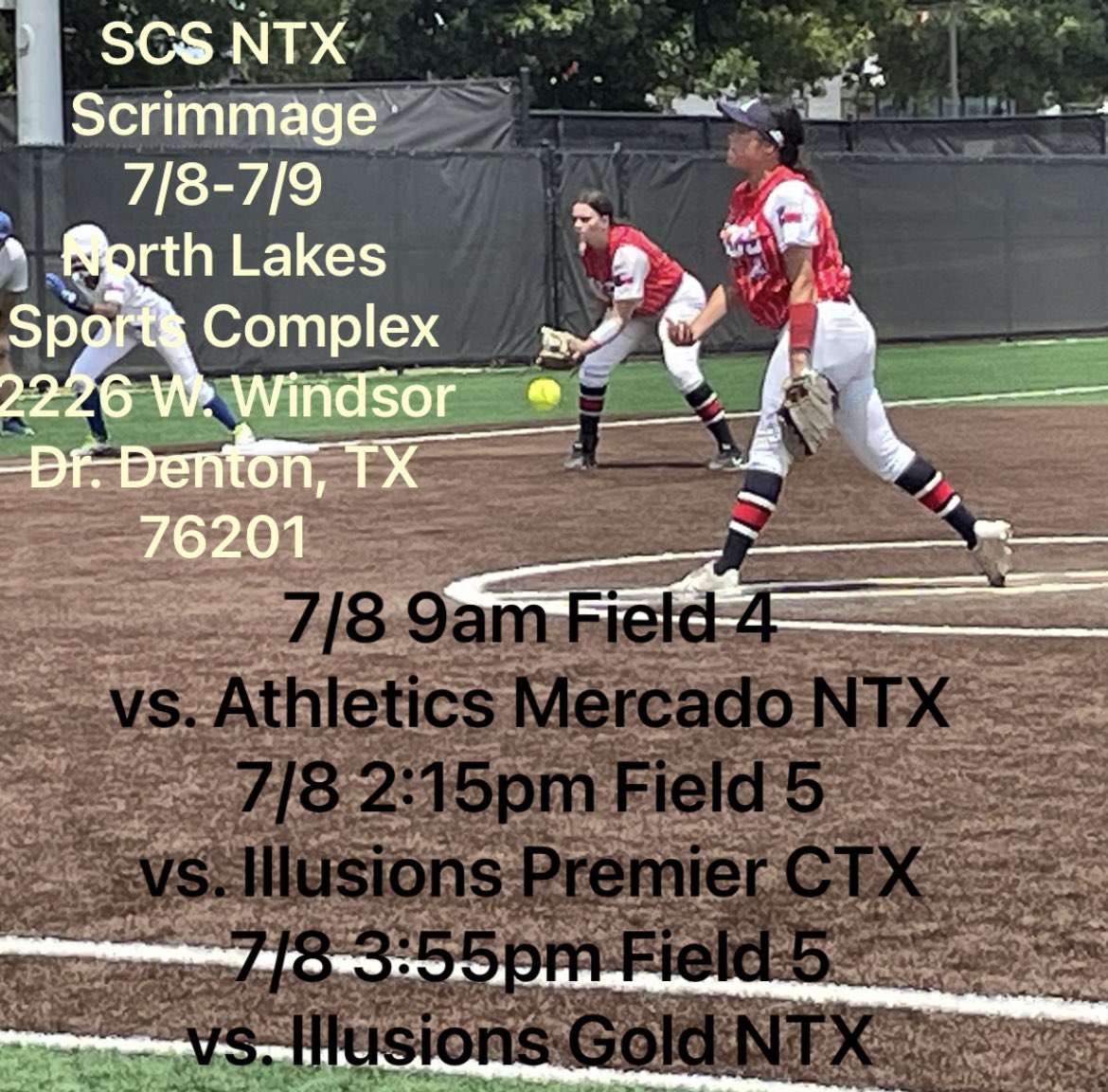 NTXAces18u's tweet photo. Ready for a great weekend in Denton, TX! SCS NTX Scrimmage Pool Game Schedule! #weready! #weareaces! https://t.co/M7n8AA3Rnx