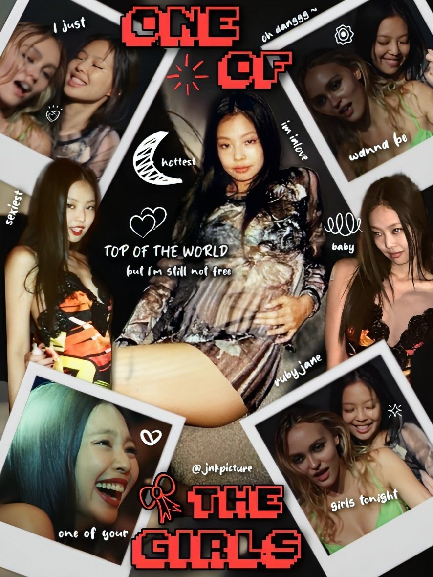 #JENNIE one of the girls with lily ✧