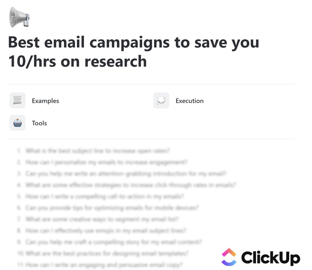 SarahhBurner's tweet image. Don&apos;t have ideas for your email campaign?

I compiled the top email campaigns of all the time that can help you save 10 hour+ every week.  

Want to leverage these?

Like, retweet &amp;amp; comment &quot;email&quot; and I&apos;ll send you the link.

(Must be following)