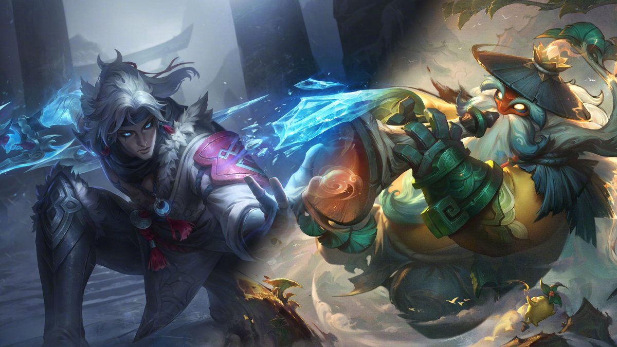PanunuLoL's tweet photo. Anyone down to win a Varus or Bard skin?

Follow + Retweet to enter!
Post a funny league me (optional)

-Varus or Bard  (if you dont own them!)
-Snow Moon Varus or Shan Hai Scrolls Bard 
-LPP Exclusive Emerald Chroma!

The Codes are NO LONGER region locked! Thanks #Leaguepartner https://t.co/LrygH8b2Qg