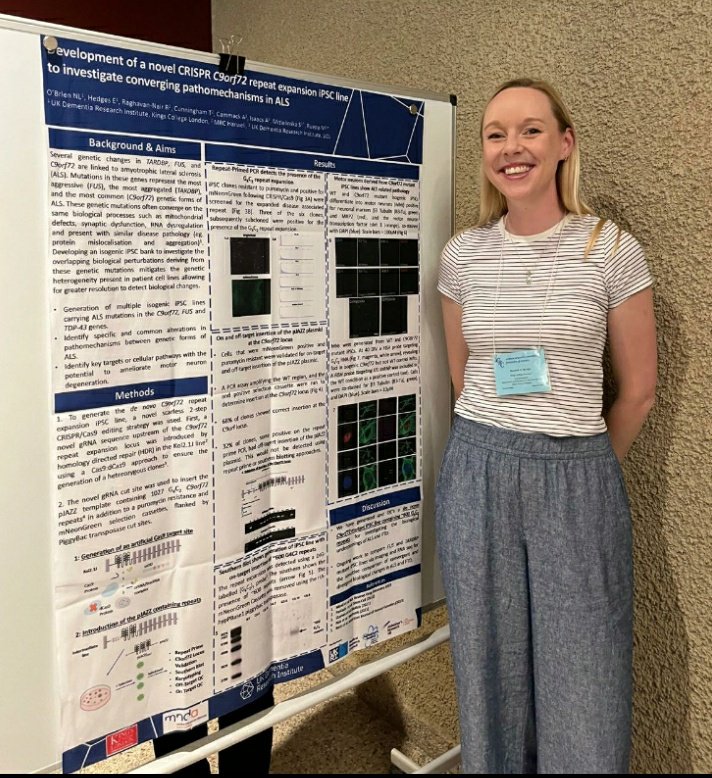 Excited to present some of the initial work gone into developing a new iPSC model to investigate ALS/FTD developed in the <a href="/RueppLab/">Ruepp Lab</a> <a href="/SMizielinska/">Sarah Mizielinska</a> labs! #GRC #ALS