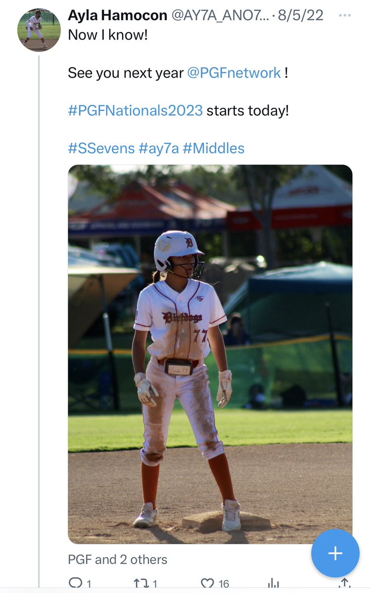 AY7A_ANO7ANI's tweet image. Told you I’d be back! 
We’re #beachbound ! 
@PGFnetwork see you in a few weeks!

 #2029 #6thgrader #SSeven #ay7a #A7 @Los_Stuff @TopPreps 
@LegacyLegendsS1 @scan1ansports @d1fastpitch1 @PlayBookAthlete @tagupsoftball @QrRecruiter @CoastRecruits @SBRRetweets
