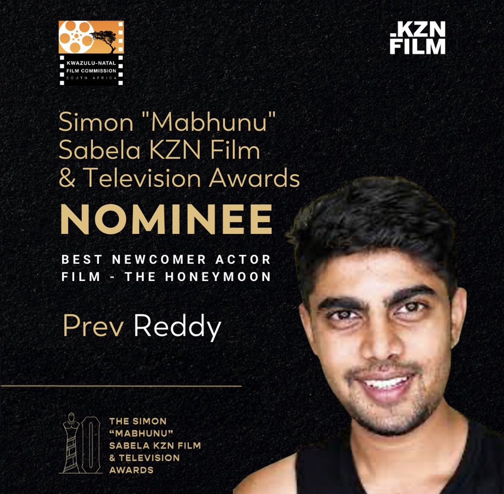 Cheers 🥂🎬to The #honeymoonmovie for 9 nominations at The Simon Sabela KZN Film &amp; Television Awards #KZNFilm Thank you for your continuous support @kznfilm 

Catch #honeymoonmovie NOW <a href="/PrimeVideoZA/">Prime Video ZA</a>