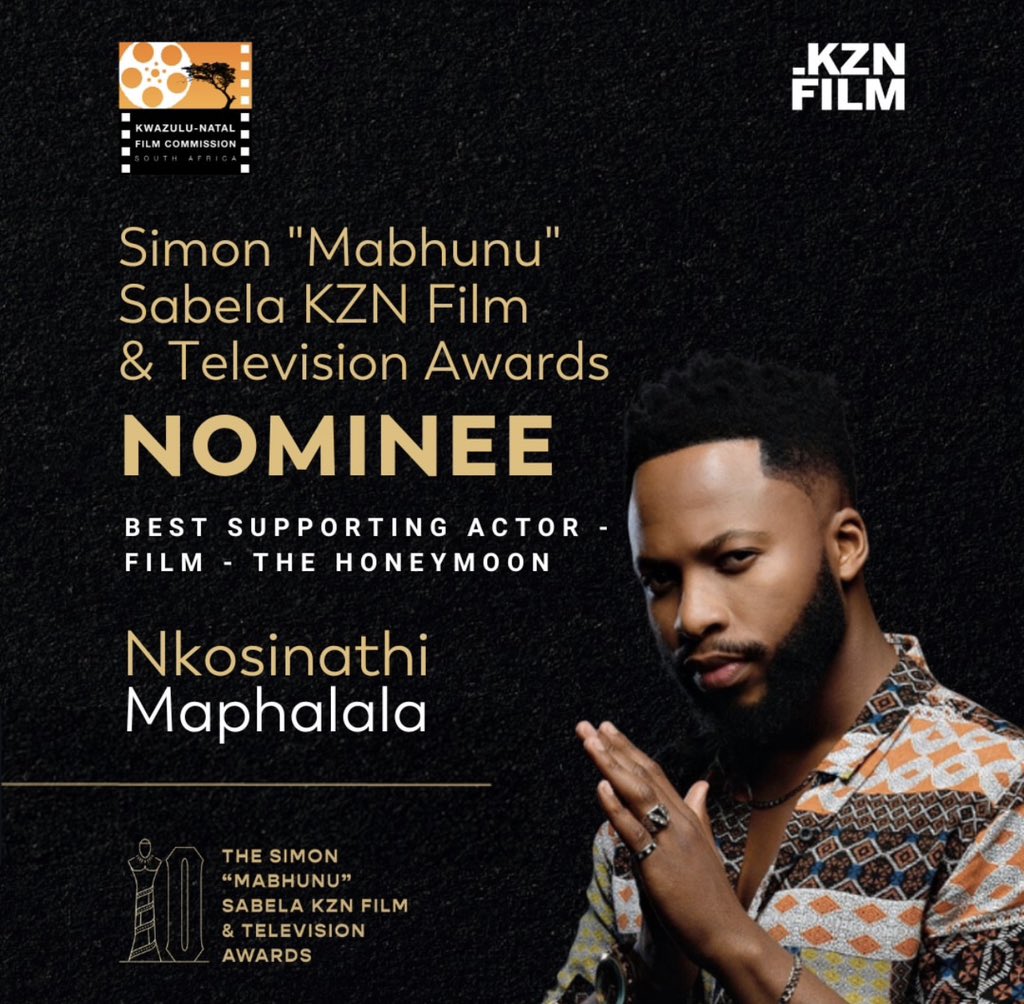 MovieHoneymoon's tweet photo. Cheers 🥂🎬to The #honeymoonmovie for 9 nominations at The Simon Sabela KZN Film &amp; Television Awards #KZNFilm Thank you for your continuous support @kznfilm 

Catch #honeymoonmovie NOW @PrimeVideoZA https://t.co/5Nnv0ZgY9N