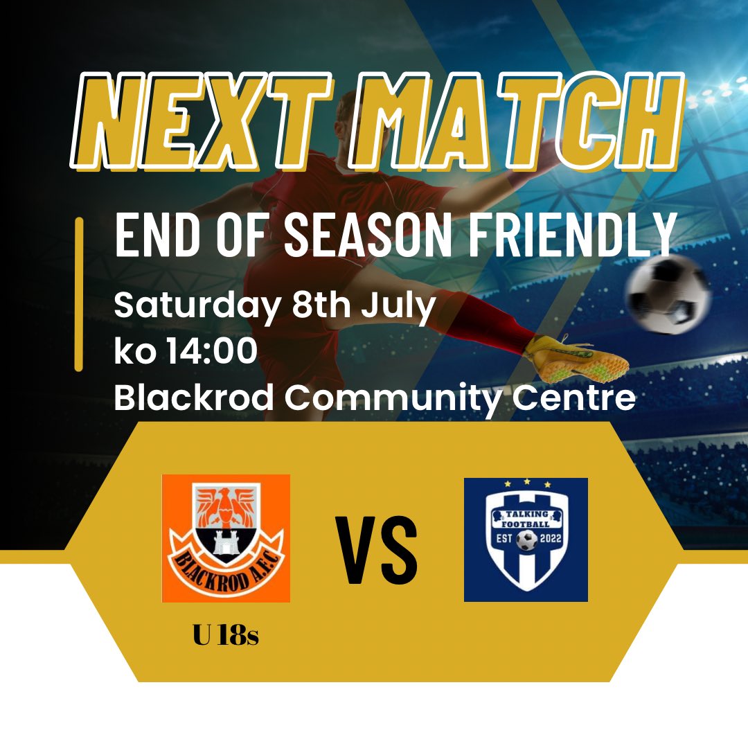 _talkingfooty's tweet photo. #talkingfootball #blackrodafc #endofseasonmatch #friendly https://t.co/aFyIHx4dnD