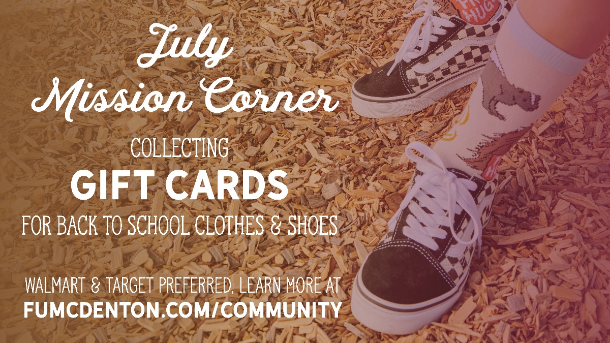 Throughout the month of July, we're collecting Walmart &amp; Target gift cards for families in our community to assist with back to school shopping, specifically for clothes and shoes. Learn more about this and more in our newsletter: mailchi.mp/3cf2b7e33db9/w…