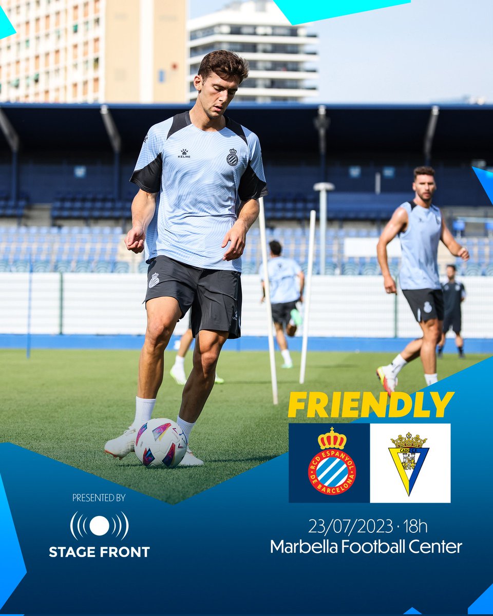 NidoPerico's tweet photo. ➡️FRIENDLY TIME!
El Espanyol jugará su primer amistoso de la pretemporada contra el @Cadiz_CF. El partido se disputará en Marbella. Más información sobre el partido en sí lo podéis encontrar en la cuenta oficial del Espanyol. #EspanyolCádiz #RCDE https://t.co/jkZTBLmRJV
