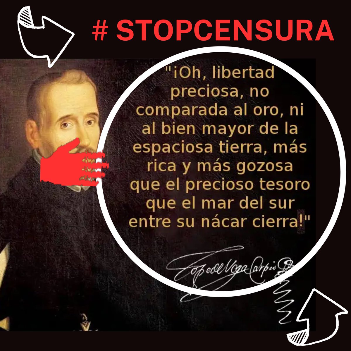 david_comesana's tweet photo. #StopCensura #LopedeVega #teatro #libertadexpresión #freedom #artistas https://t.co/cyStSFpiDj