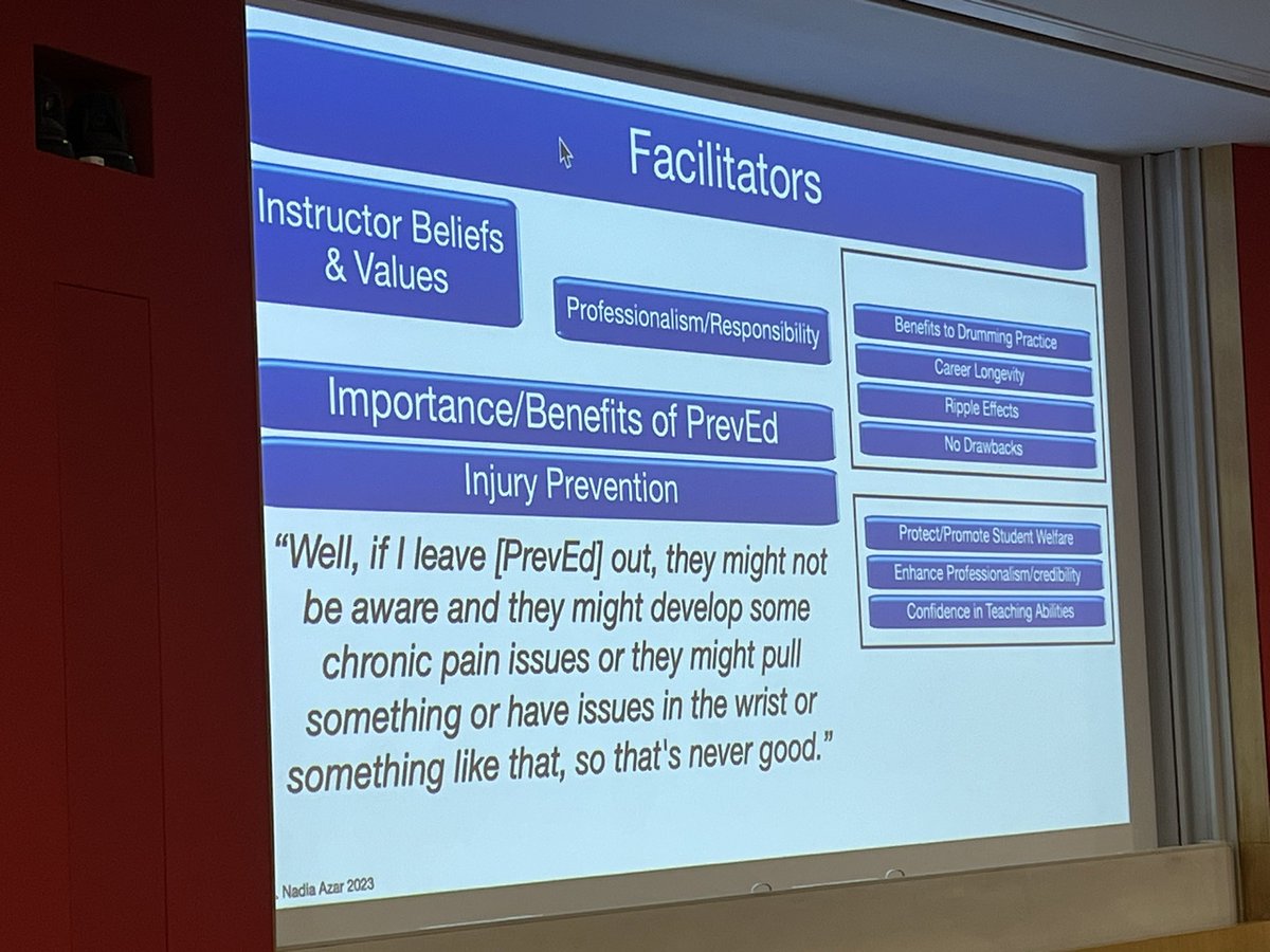 You know I love that she is doing qualitative research… and I also love these findings. Education on prevention (PrevEd) is essential, and beneficial for students, teachers and educational institutions. Not doing so is costly (personal; healthcare; institutional).