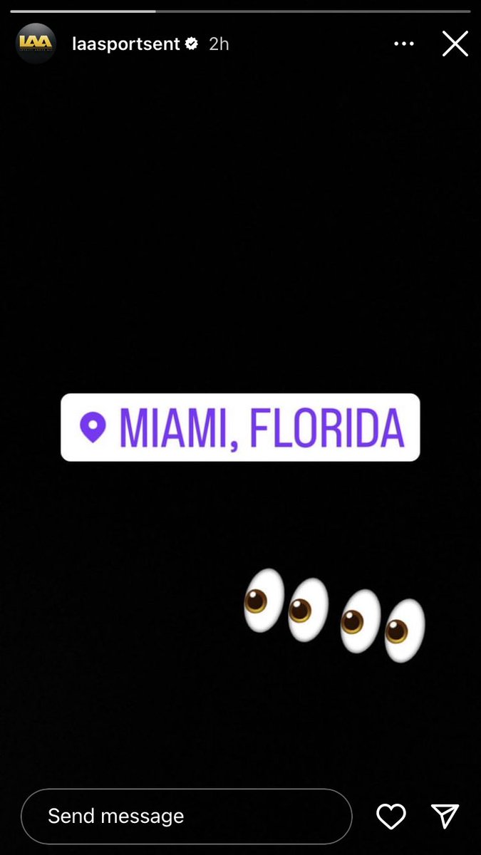 RT @DavidFurones_: Dalvin Cook’s agency is in Miami. This is not a drill. https://t.co/phSsswlZQ2