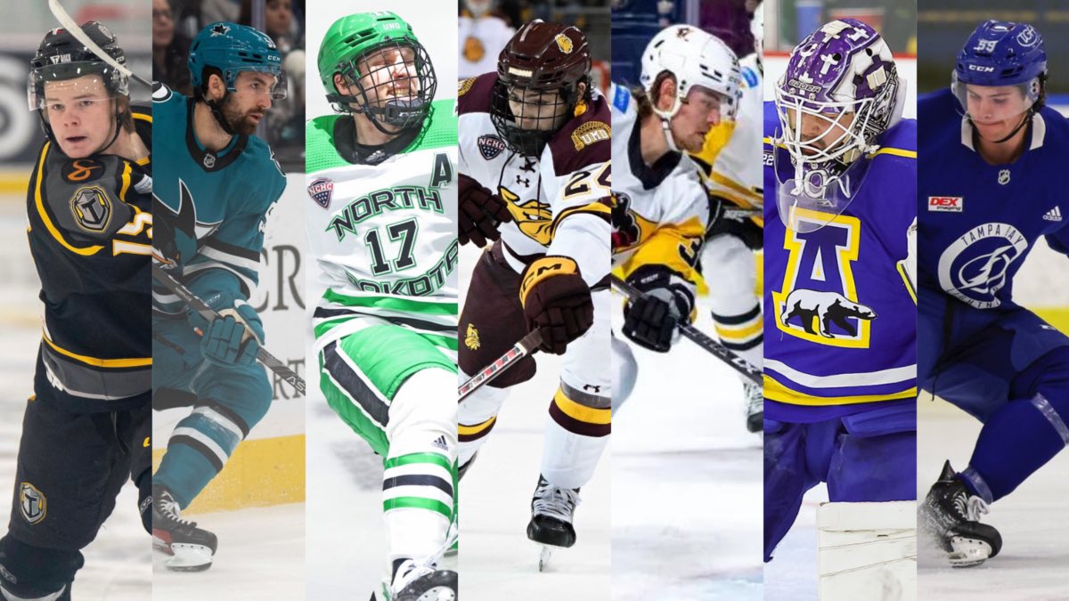 mjhlhockey's tweet photo. #MJHLNews | 16 current and former #MJHLHockey players attend @NHL Development Camps 🏕

📝 Read | https://t.co/PFA8bibAOo https://t.co/ote4QUmqsa